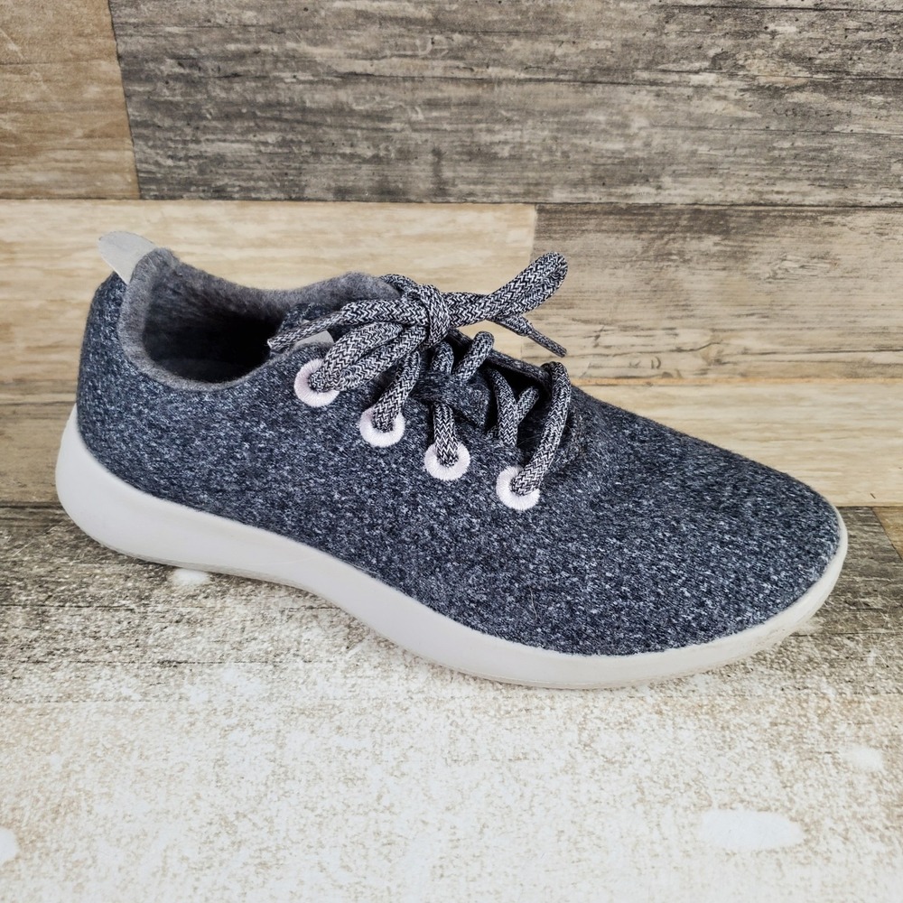 Allbirds Wool Runners Womens Shoes Sz 7 Athletic Running Gray Lace Up Sneakers